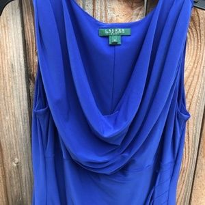 Ralph Lauren Dress, royal blue, knee length